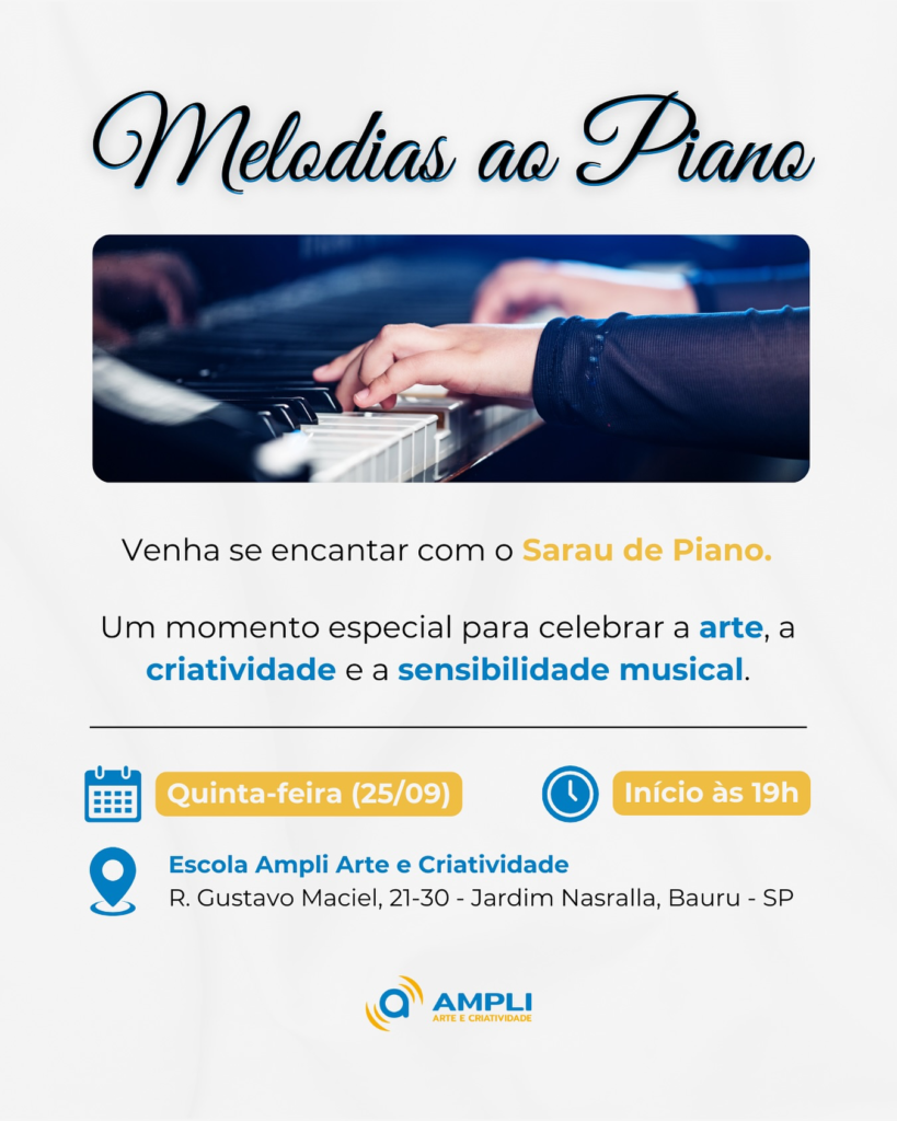 Sarau de Piano 2025